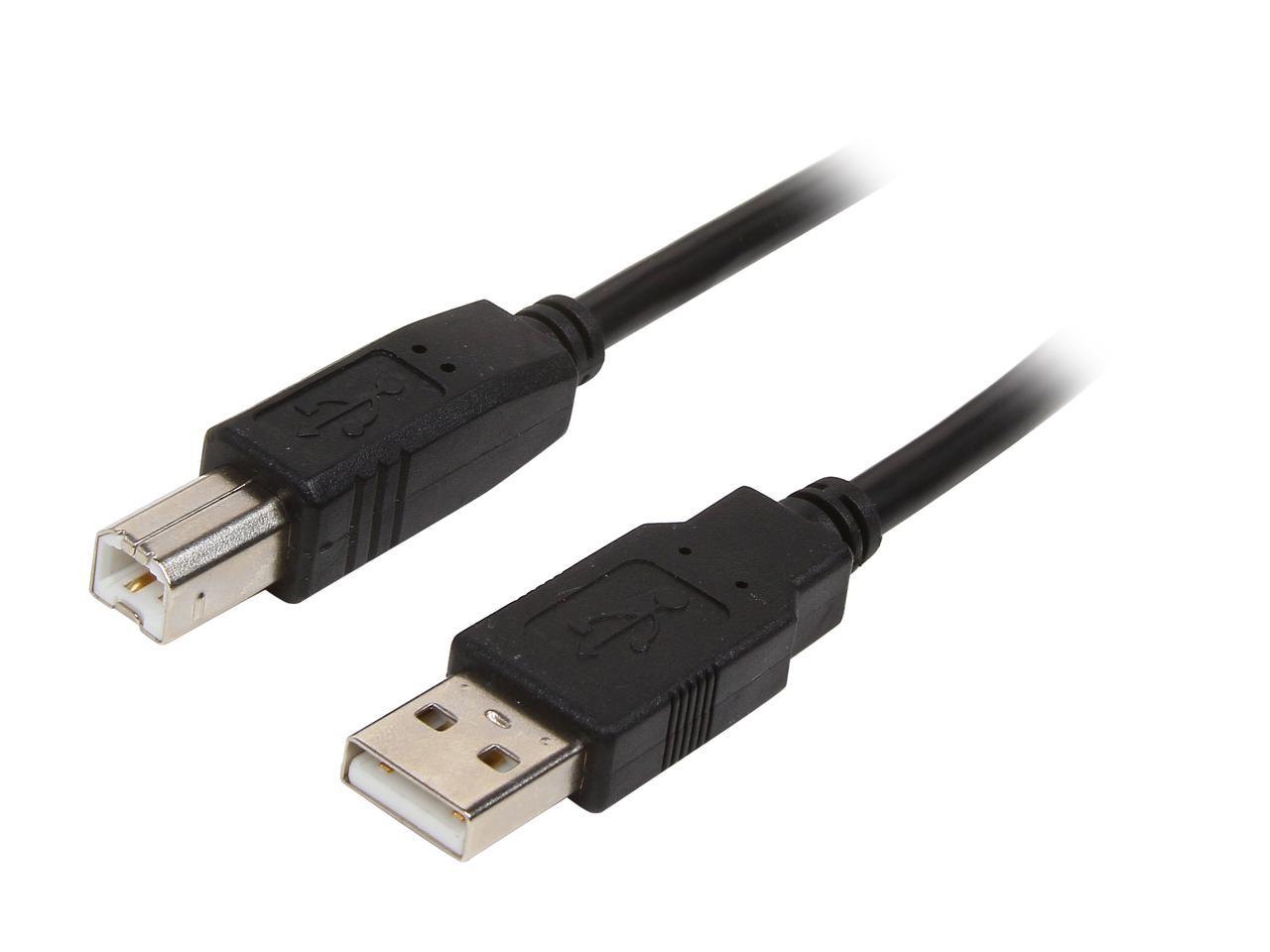 StarTech.com USB2HAB6 6 Ft USB 2.0 Certified A To B Cable - M/M - 2m ...