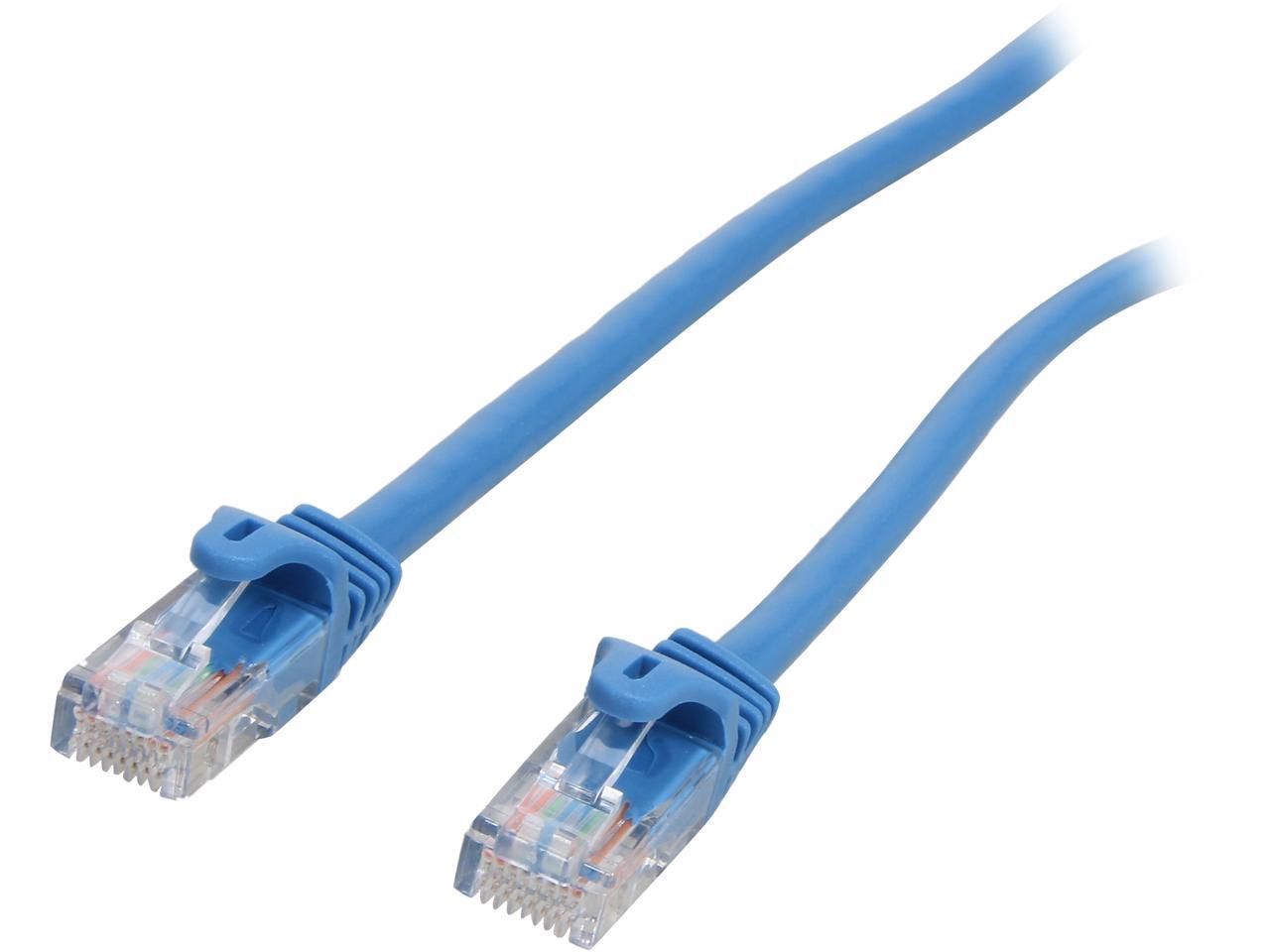 10m CAT5e/6 NETWORK PATCH CABLE 26/24awg Gigabit Lead Internet LAN Snagless Lot 