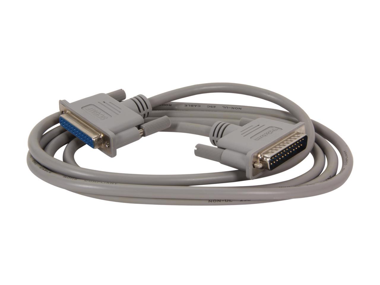 Model SC6MF 6 ft. Straight Through DB25 Parallel Cable Newegg.ca
