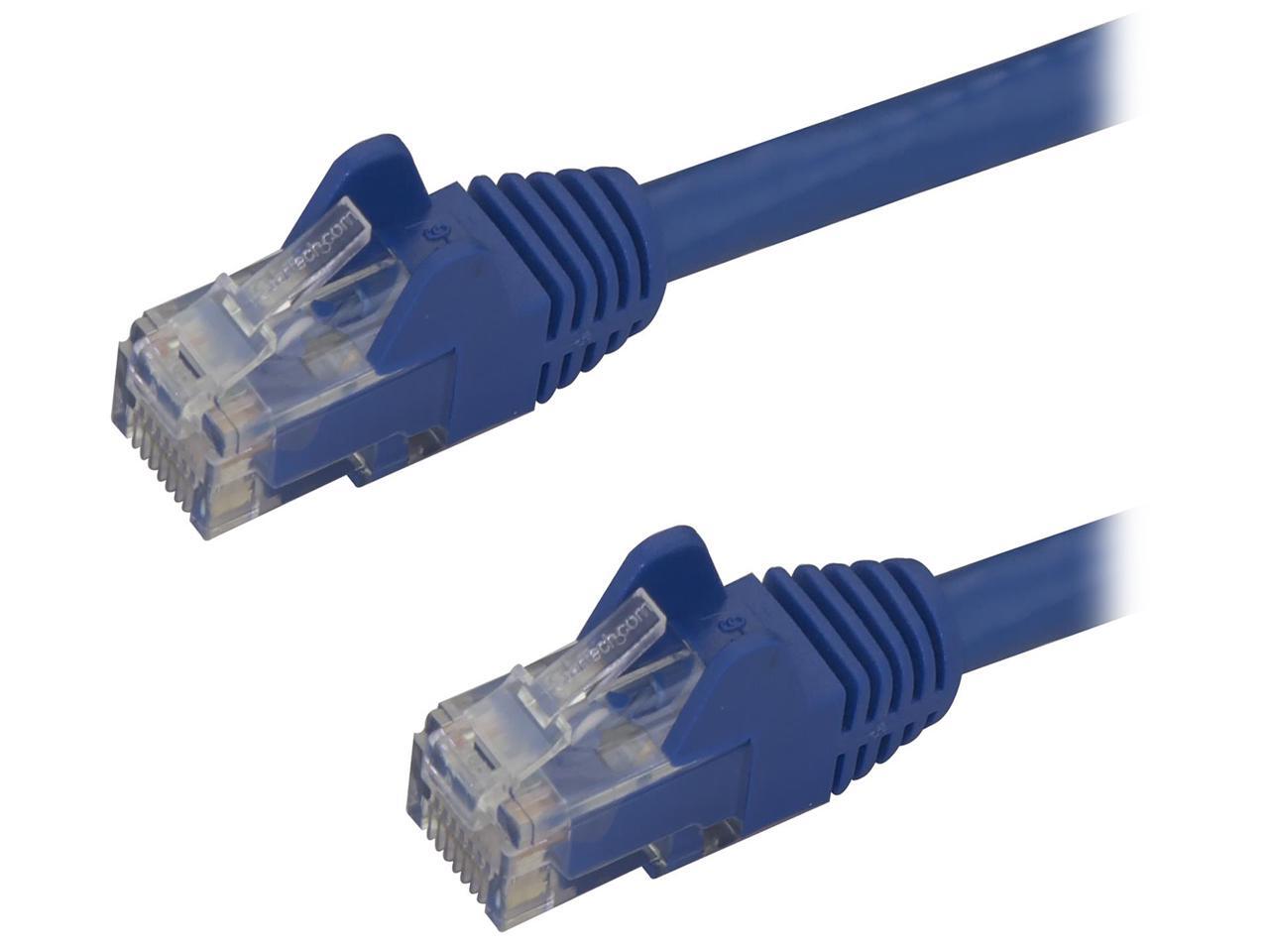 10 Pack 25ft Network Ethernet LAN CAT5 CAT5E Patch Cable Snagless RJ45 UTP Internet Blue
