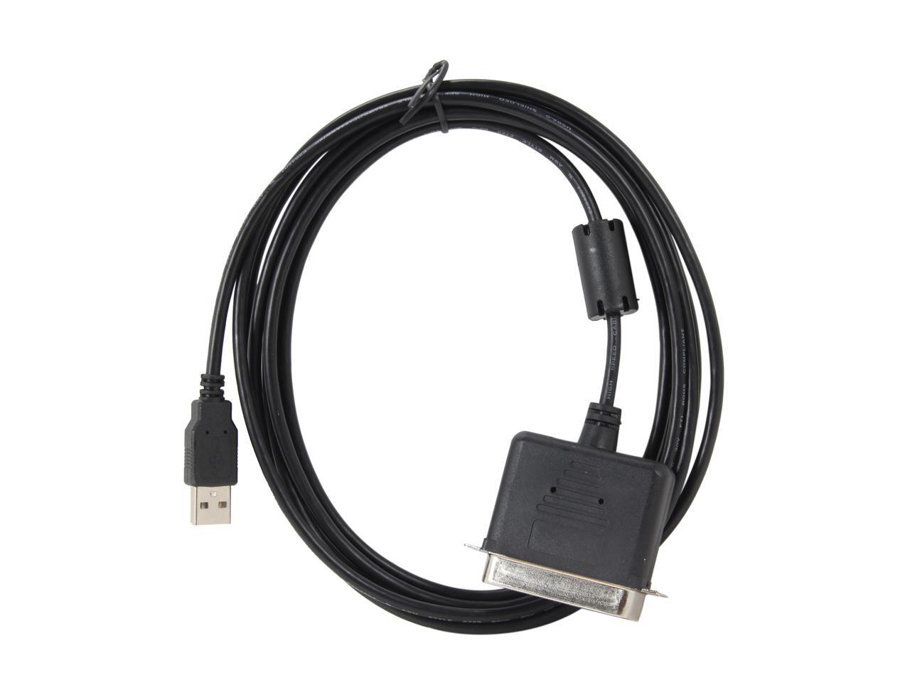 Model ICUSB128410 10 ft. USB to Parallel Printer Adapter