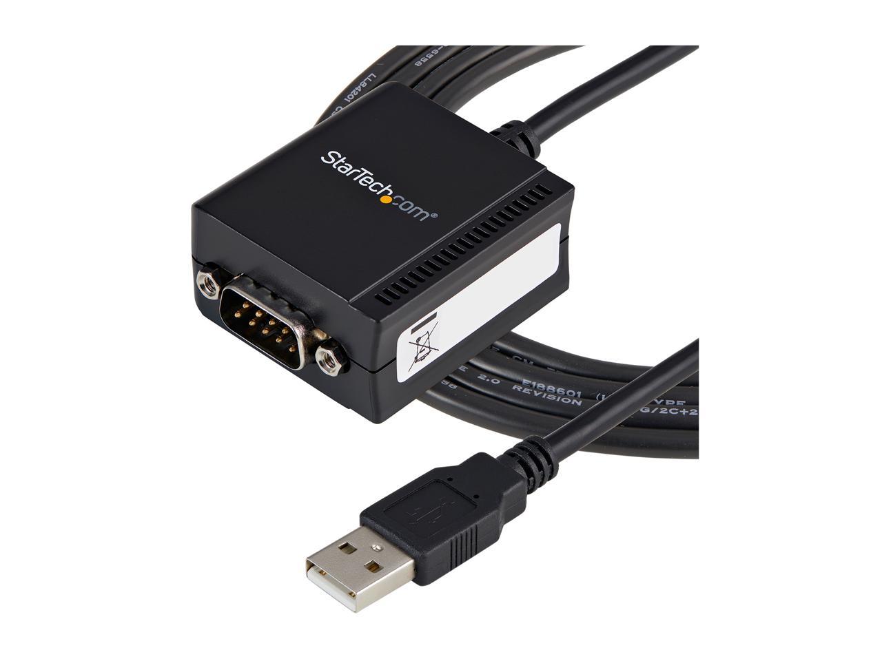 StarTech.com ICUSB2321F USB to Serial Adapter - 1 port - USB Powered ...