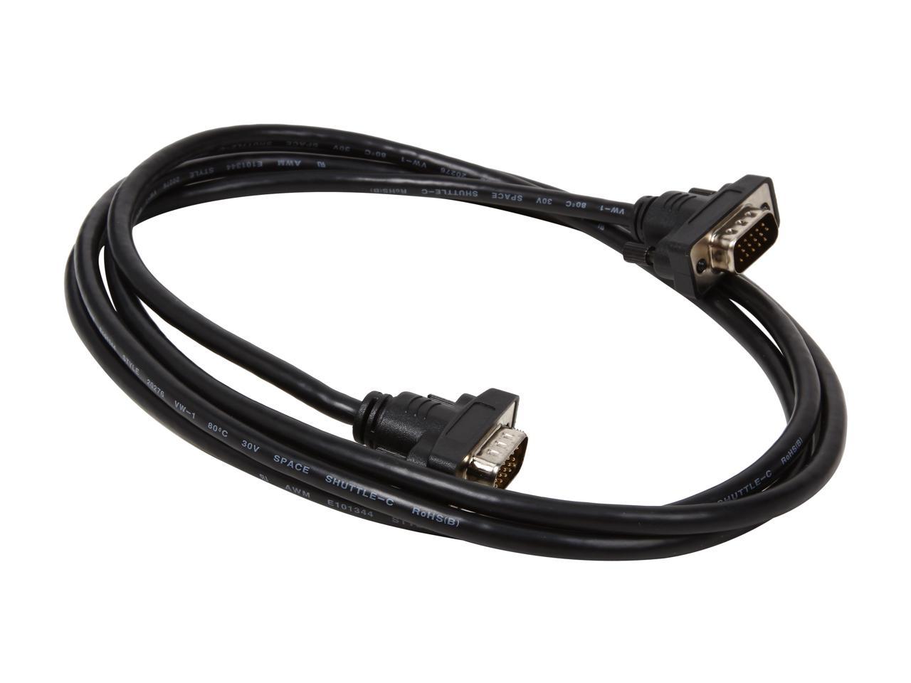 Tripp Lite P502-006-SM 6 ft. SVGA/VGA Compact RGB Coax Monitor Cable ...