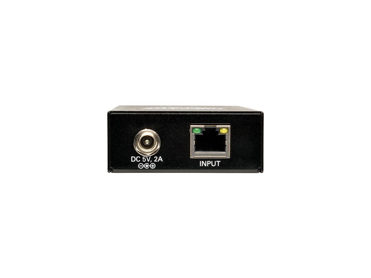 Tripp Lite 2-Port HDMI Over Cat5/Cat6 Active Extender/Splitter, Remote ...