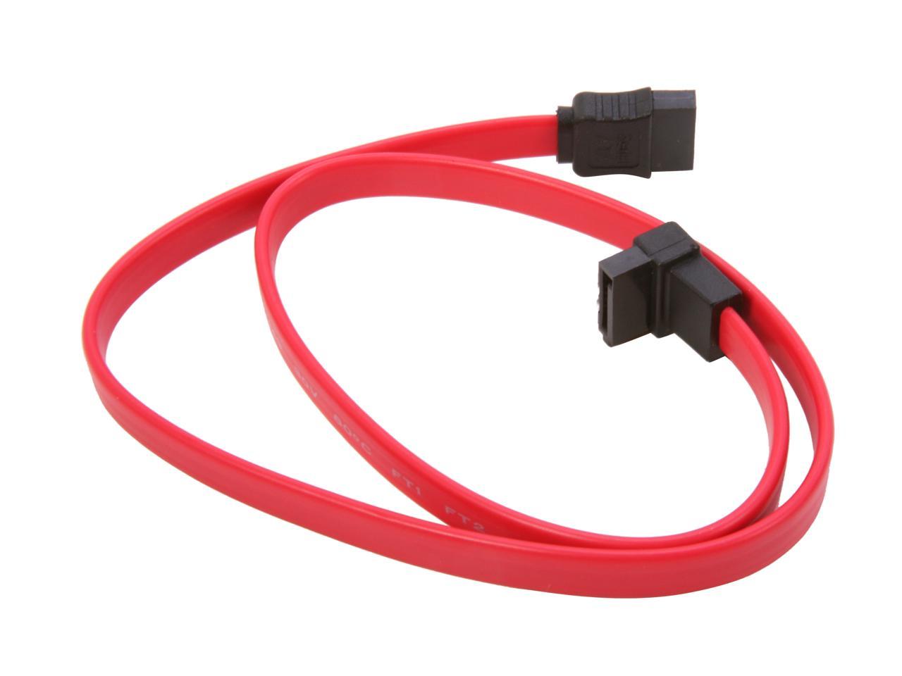 Bytecc SATA-118C Serial ATA-150/300 18-Inch Cable w/Locking Latch 
