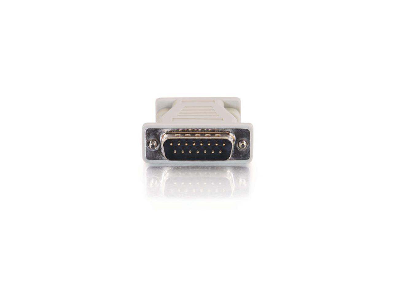 C2g 02902 Mac Db15 Male To Vga Hd15 Female Adapter Beige 3612