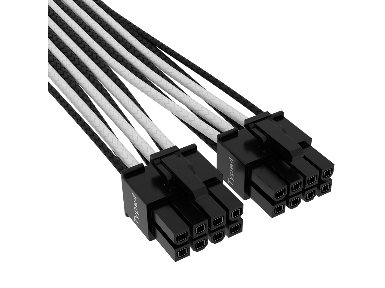 CORSAIR Premium 600W PCIe 5.0 / Gen 5 12VHPWR PSU Cable Black/White