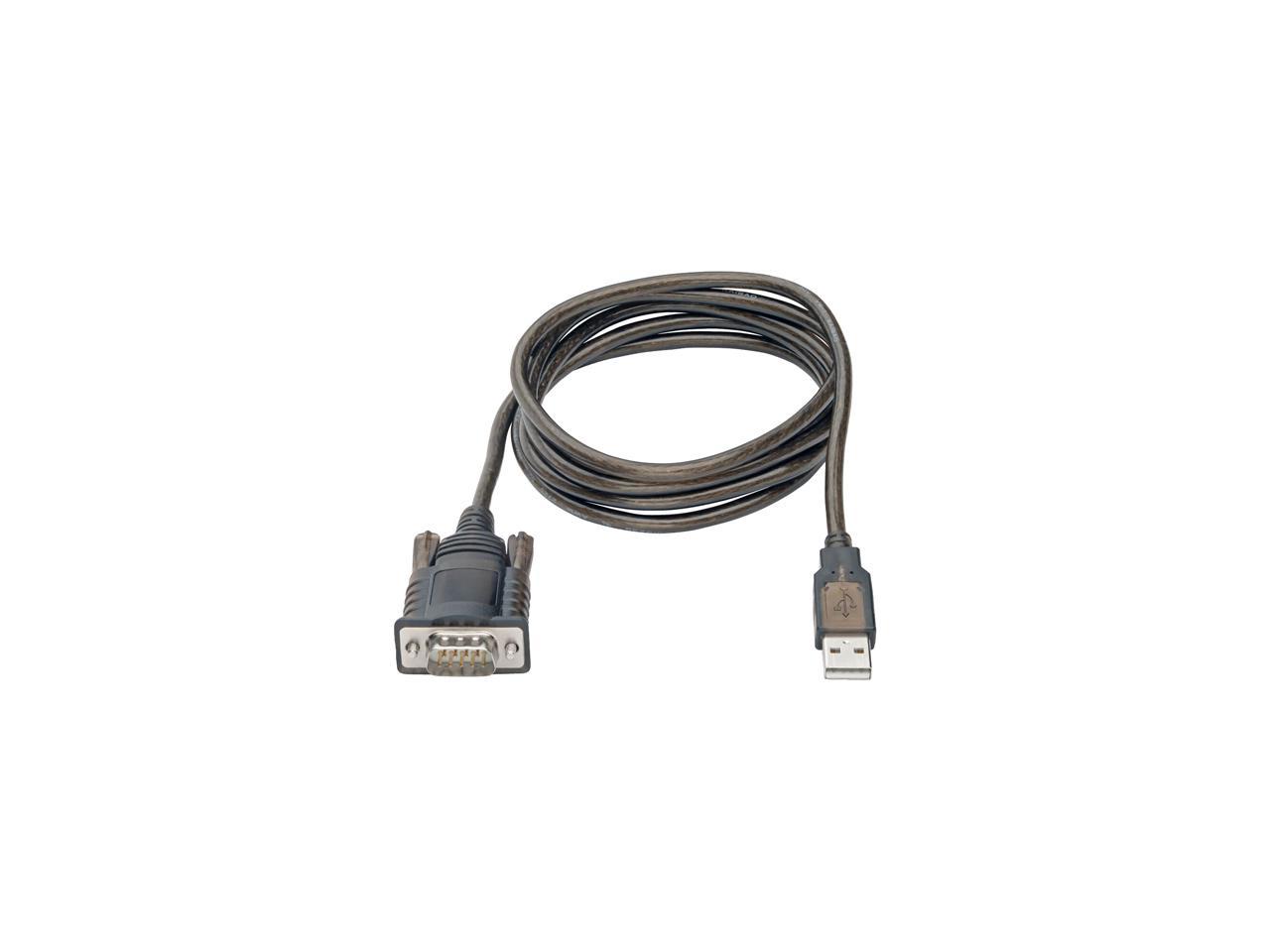 Tripp Lite FTDI USB to Serial RS-232 Adapter Cable w/ COM Retention M/M ...