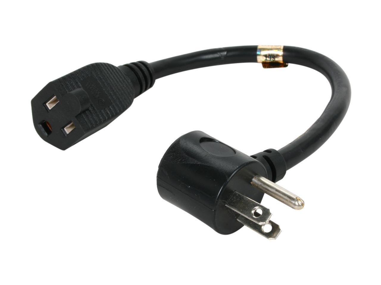 CABLES UNLIMITED Model PWR-PSLIB-3 1 ft. Outlet Xtender Power Cord with ...