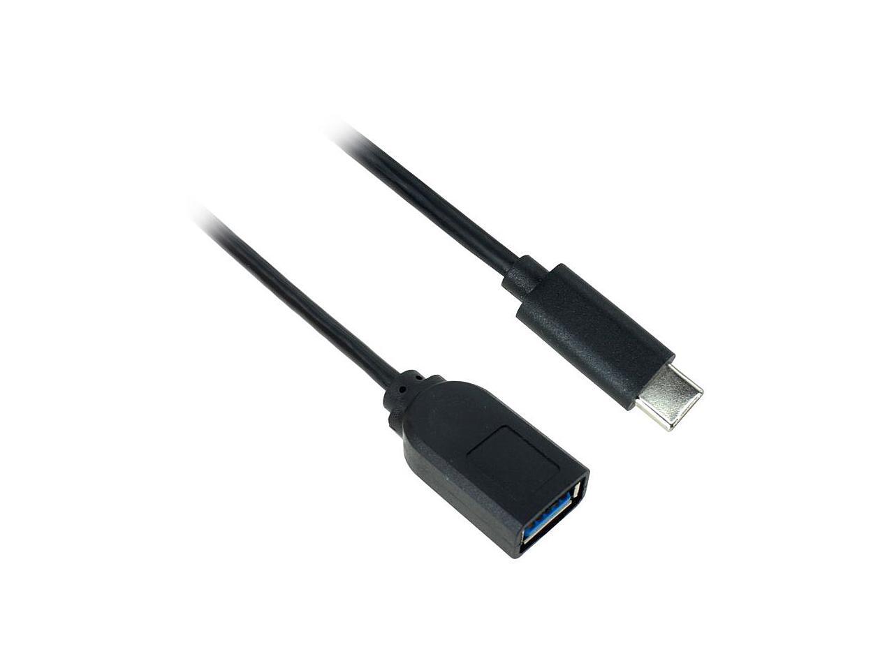 Nippon Labs 6 inch USB 3.2 Gen 1 USBC to USB A Female OTG Cable, 50OTG