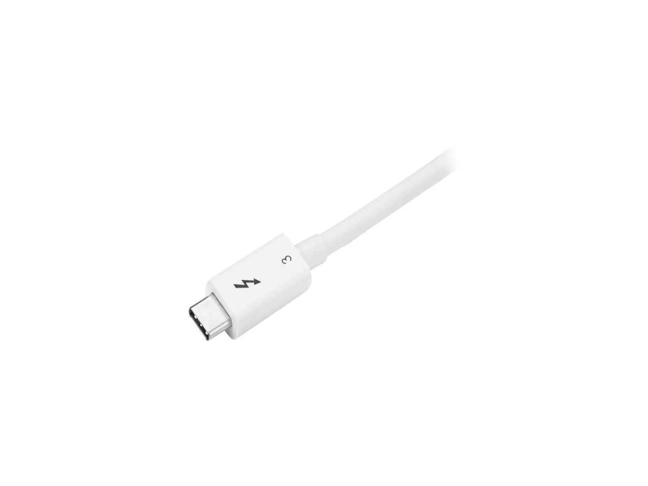 TBLT34MM50CW Thunderbolt 3 Cable 1 ft /0.5m White 4K
