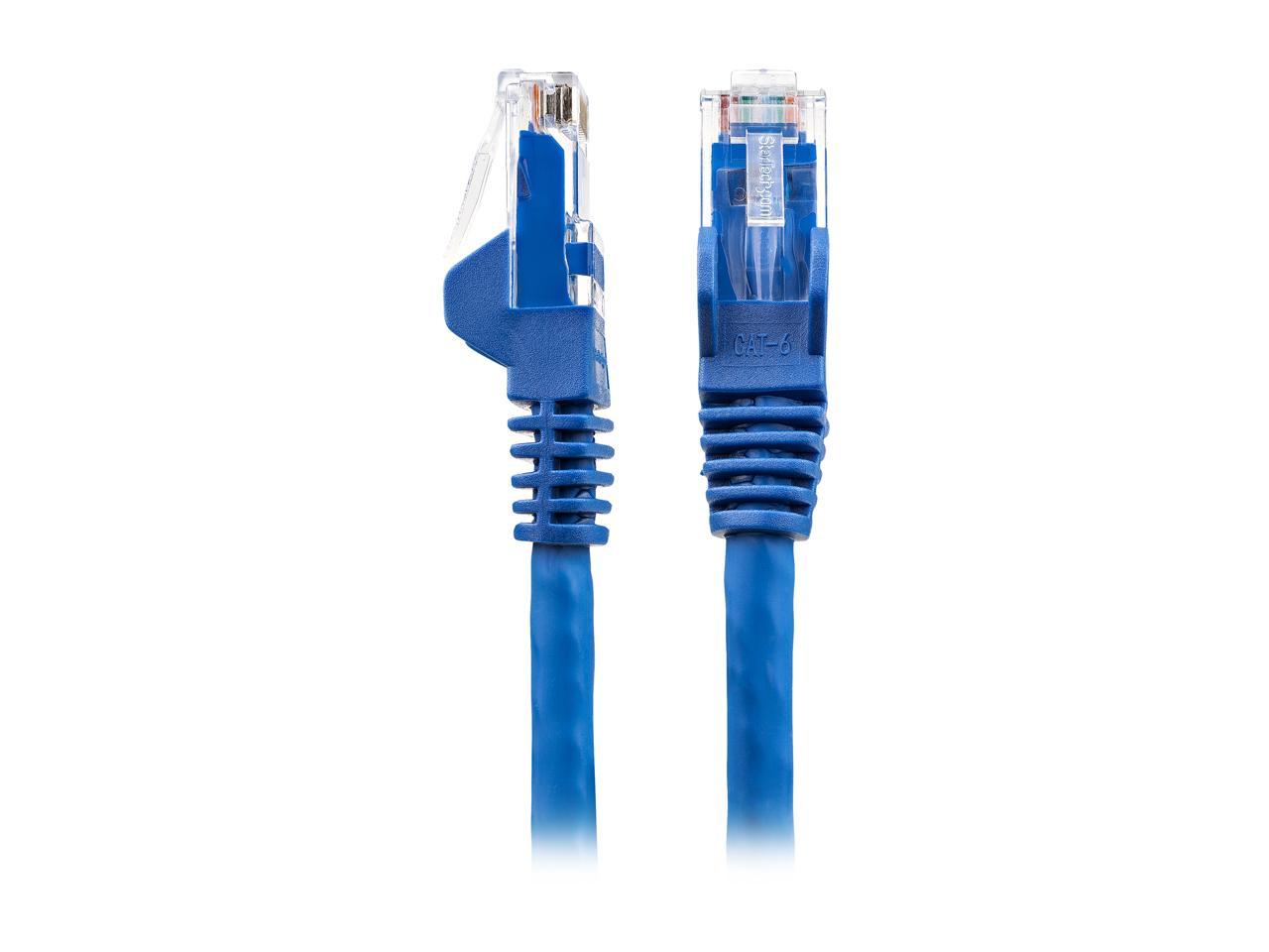 50ft (15m) LSZH CAT6 Ethernet Cable, 10 Gigabit Snagless RJ45 100W PoE ...