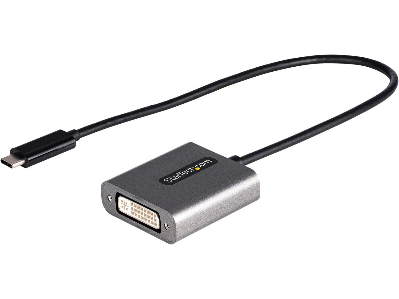 USB C to DVI Adapter, 1920x1200p, USBC to DVID Adapter, USB Type C to