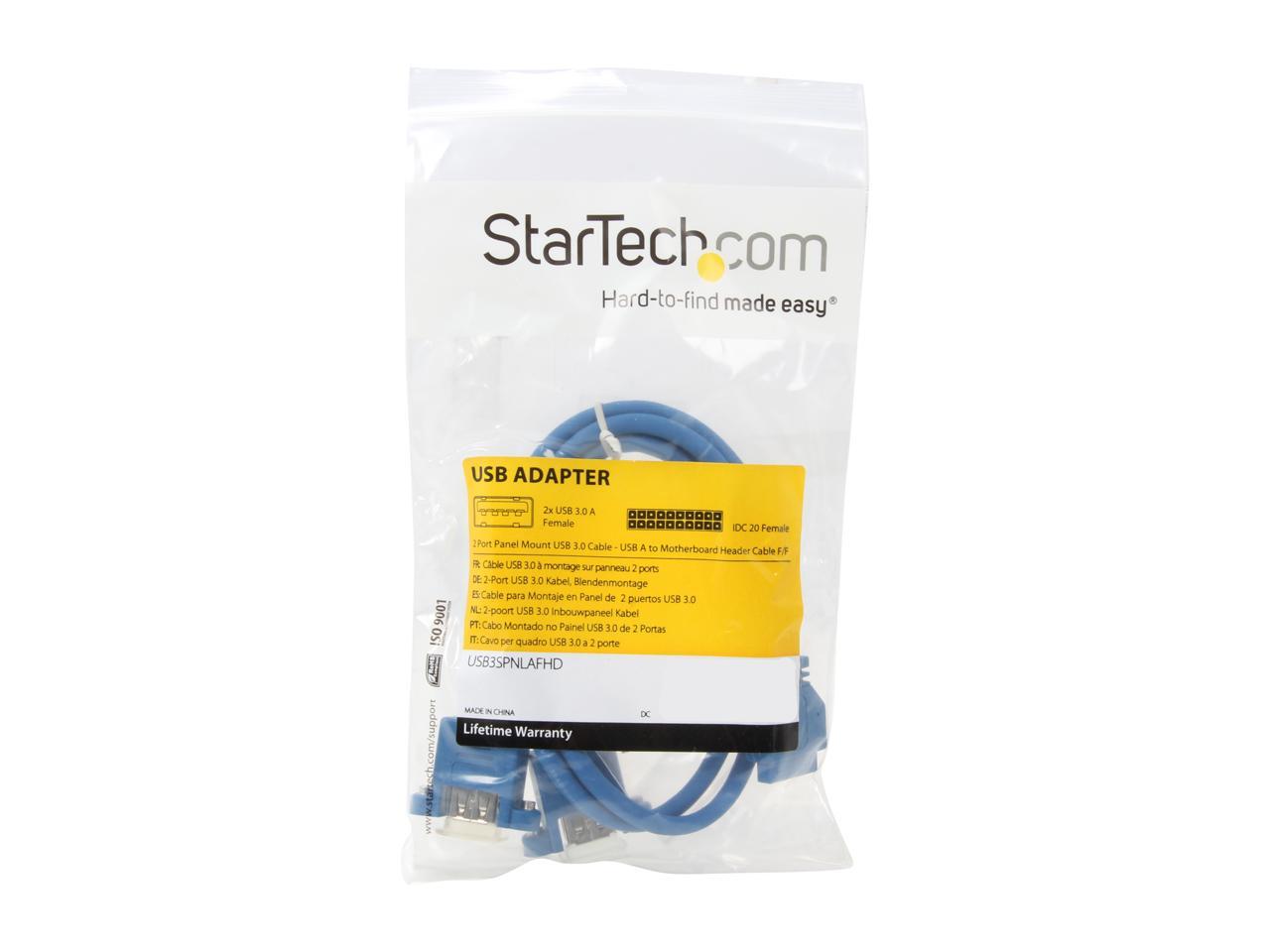 Replacement for STARTECH.COM USB3SPNLAFHD