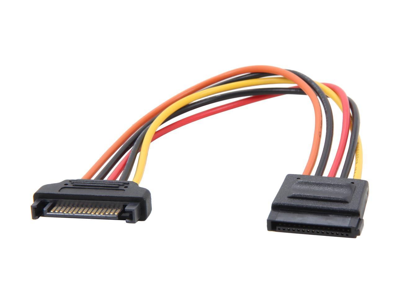 12inch SATA 15pin Power Extension Cable