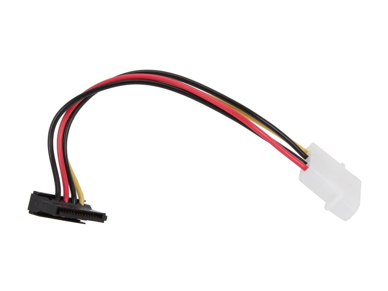 SATAPOWADPL 6 in. 4 Pin Molex to Left Angle SATA Power
