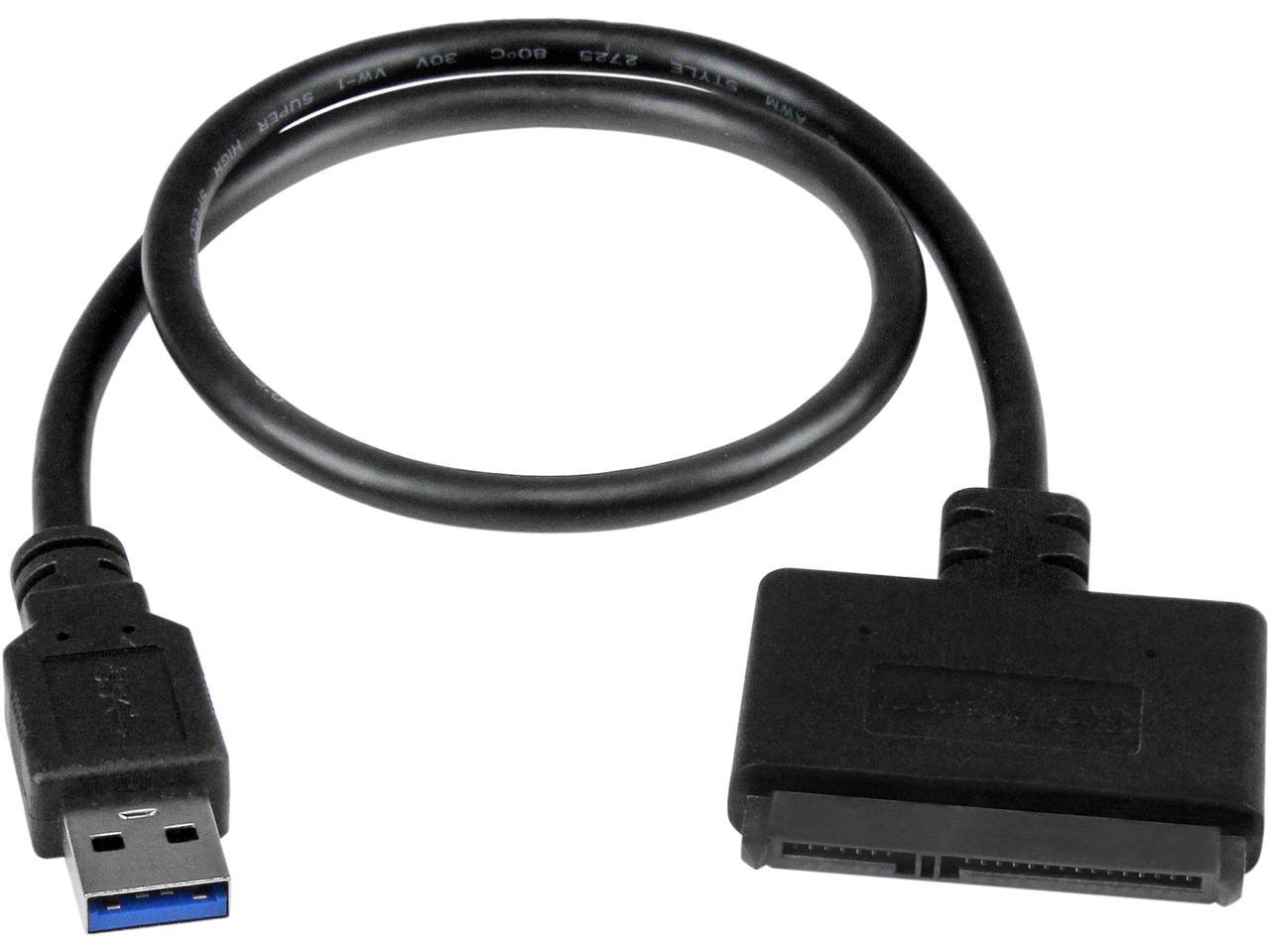 USB 2.0 To SATA Hard Drive 2.5"/3.5" HDD SSD External Converter Adapter Cable 