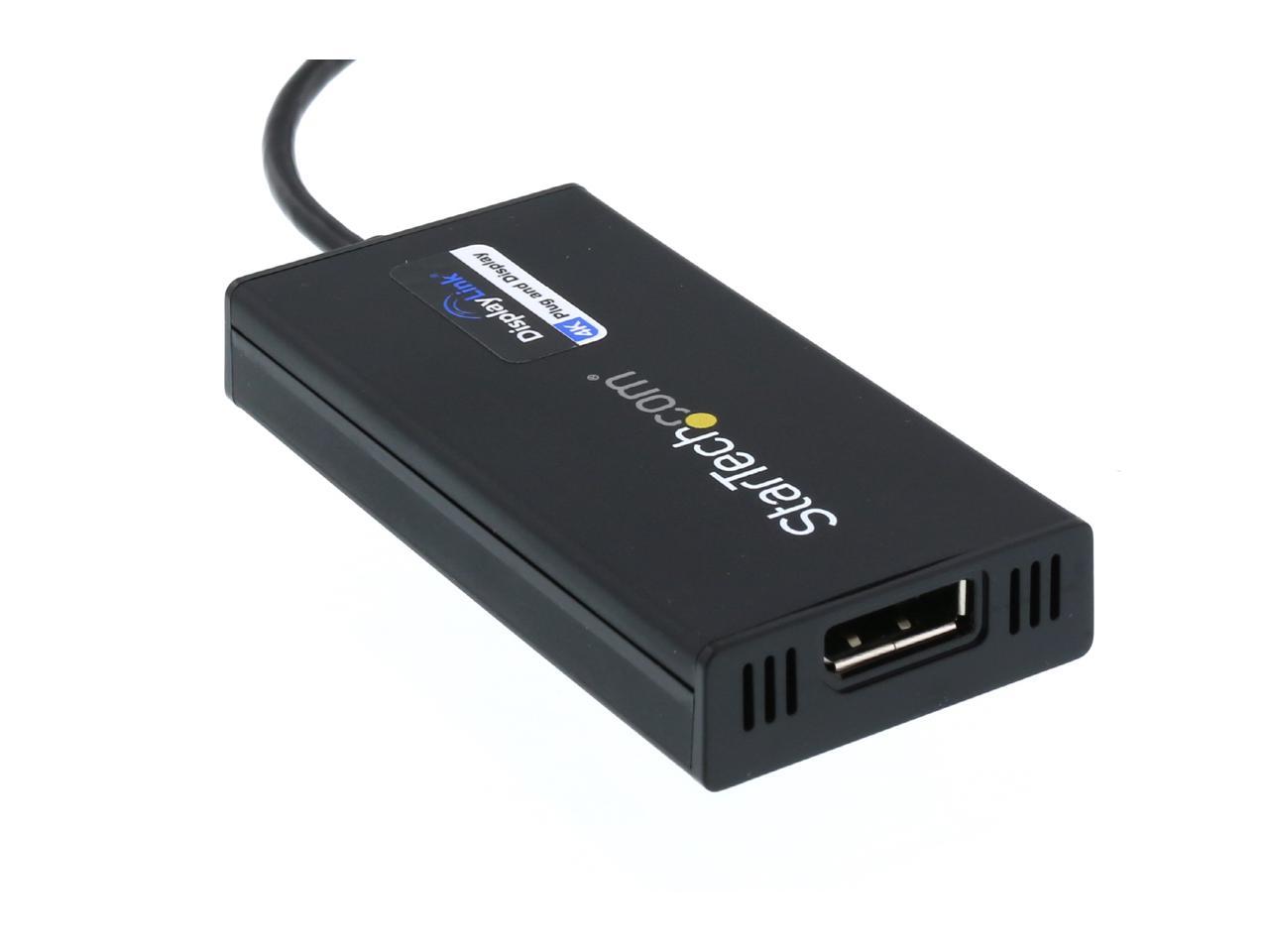 StarTech.com USB 3.0接続4K対応DisplayPortアダプタ DisplayLink認定