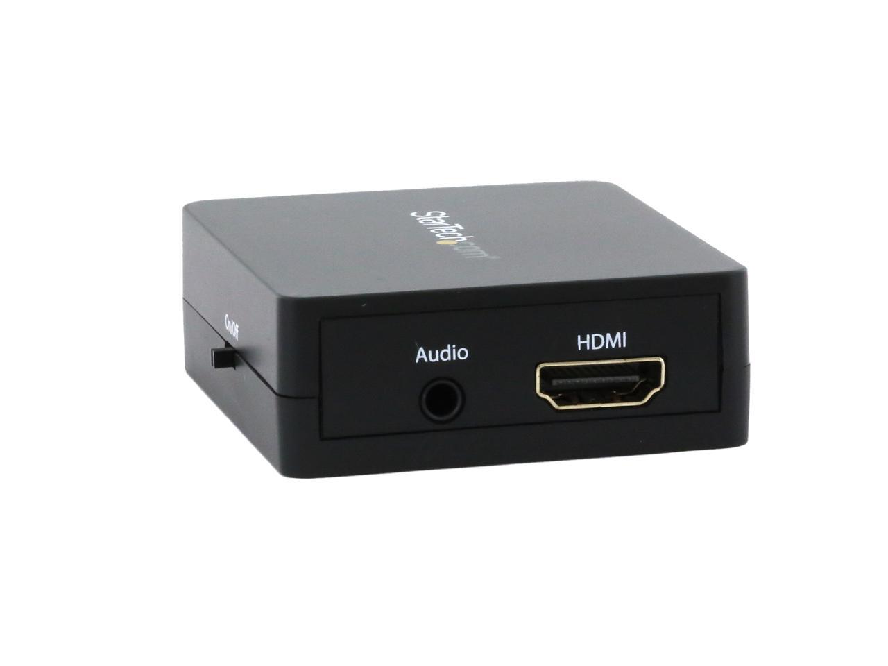HDMI to 3.5mm Audio Converter 1080p StarTech.com HDMI Audio Extractor HD2A 2.1 Stereo Audio