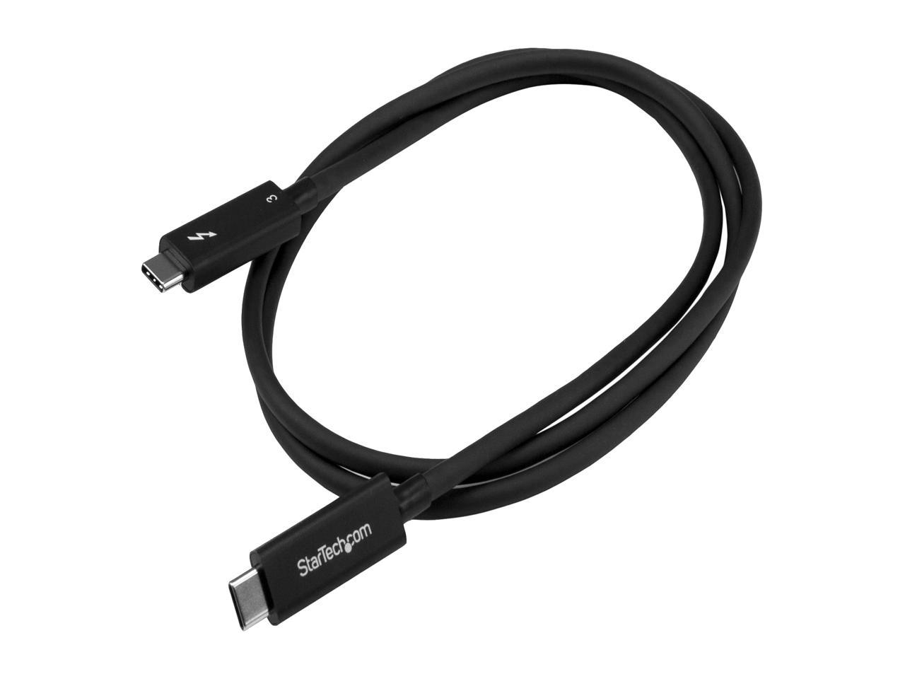 Tblt3mm1ma Thunderbolt 3 Cable 3 Ft 1m 4k 60hz 40gbps Usb C To Usb C 9875