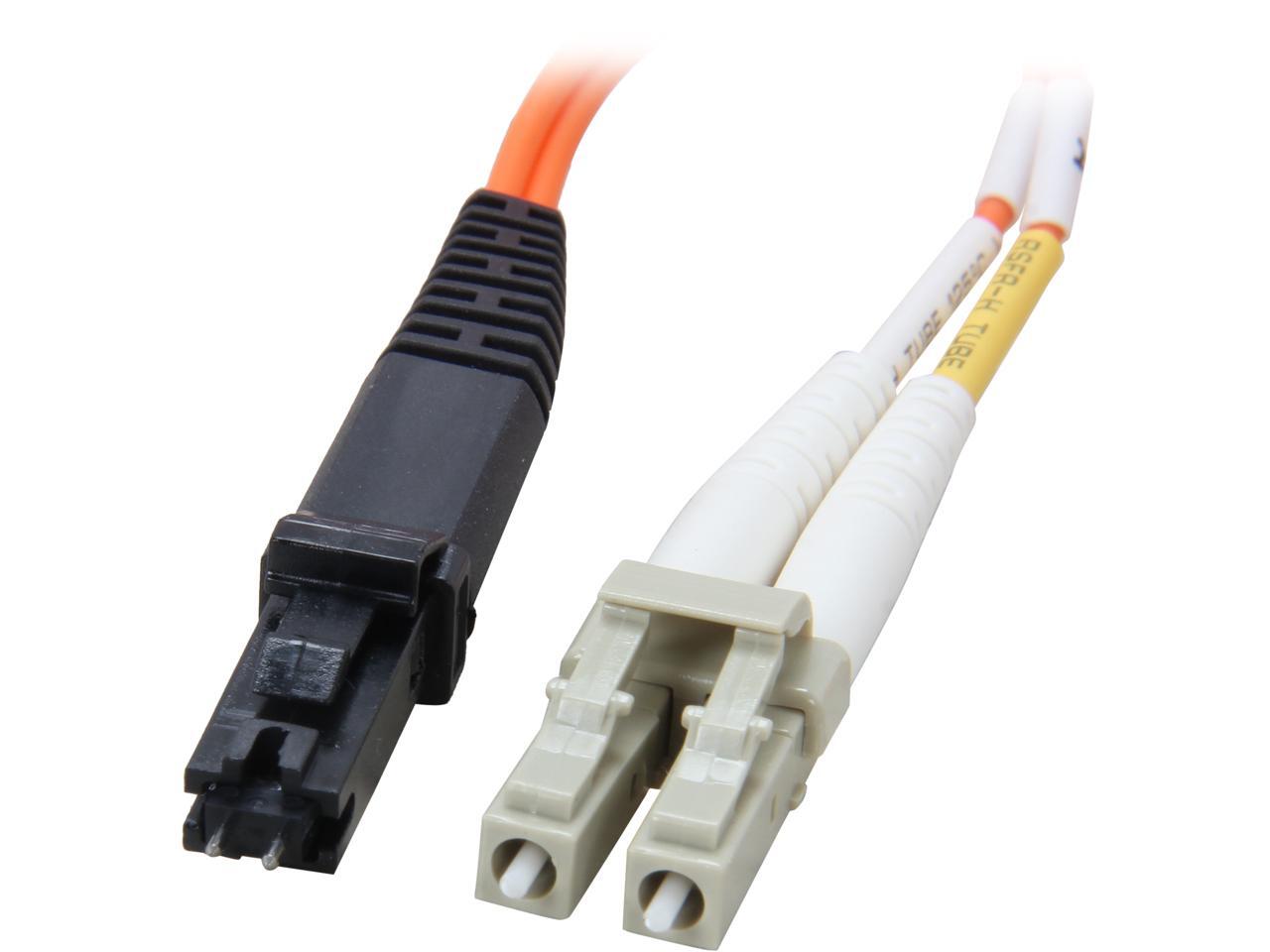 Coboc CYOM1MTRJ/LC3 9.84 ft. Fiber Optic Cable, MTRJ (Male)/LC, Multi Mode, Duplex (62.5/125