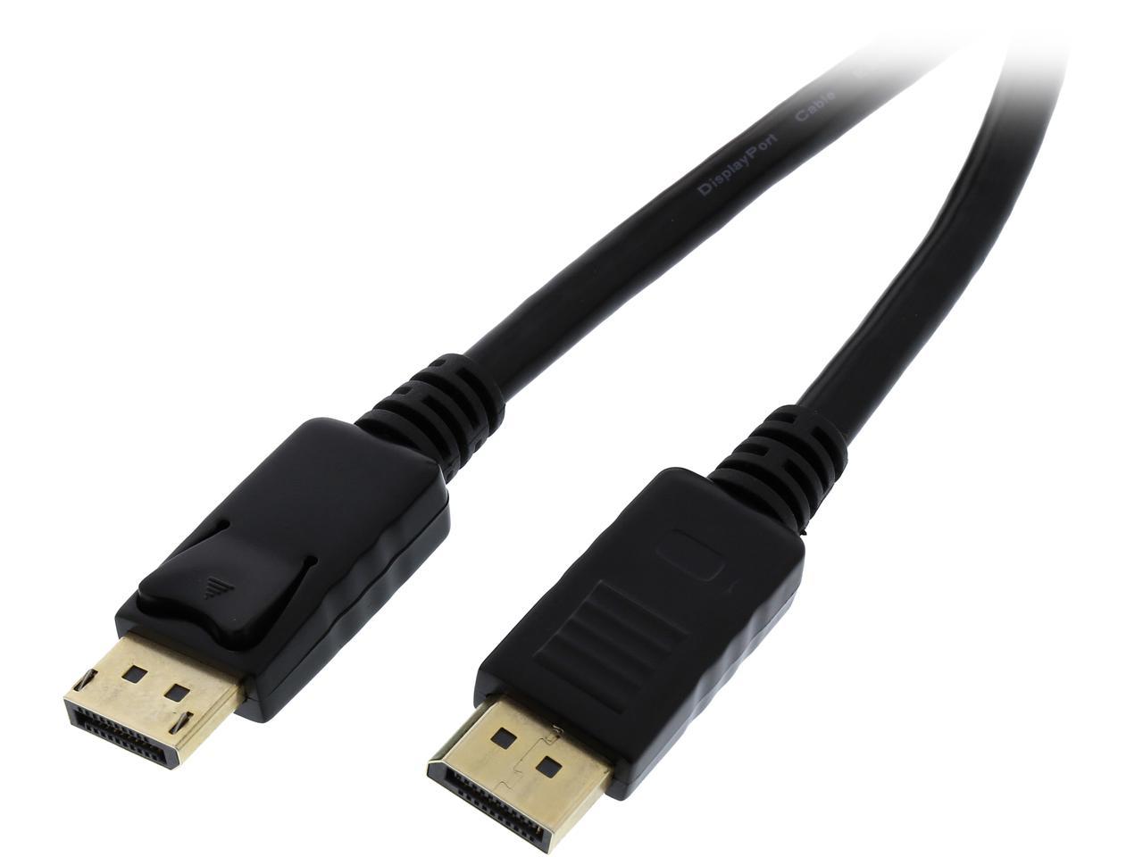 Open Box: Coboc CL-DP-HBR2-3-BK 3 ft. DisplayPort Cable - Newegg.com