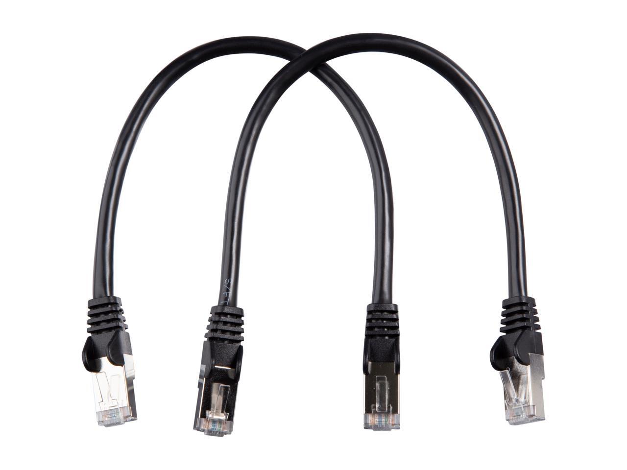 Rosewill RCNC20001 CAT 8 Cable 1 ft. 2 Pack Cat8