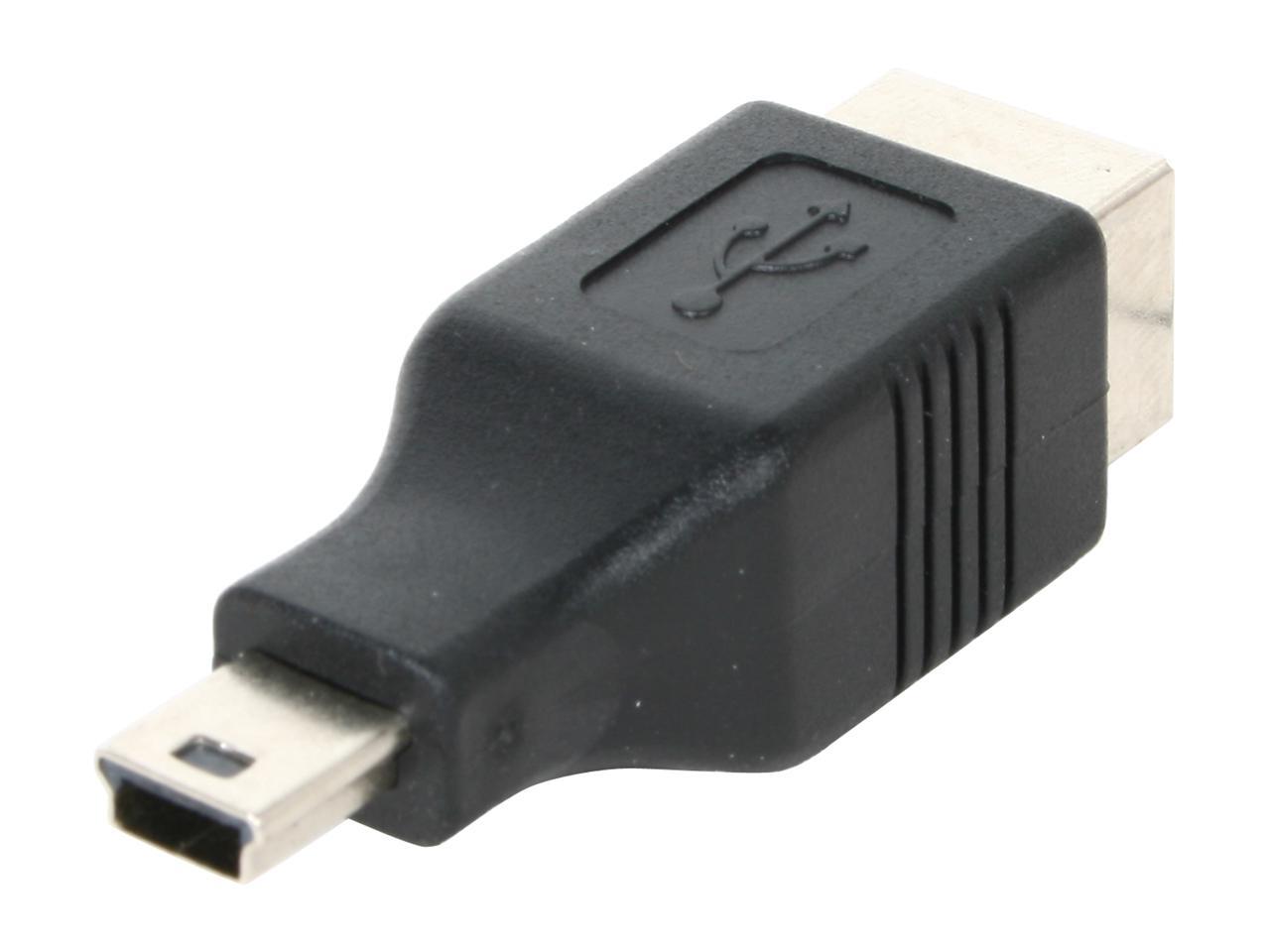 Kaybles AD-USB-BF-MINIBM USB B Female to Mini USB B (5pin) Male Adapter ...