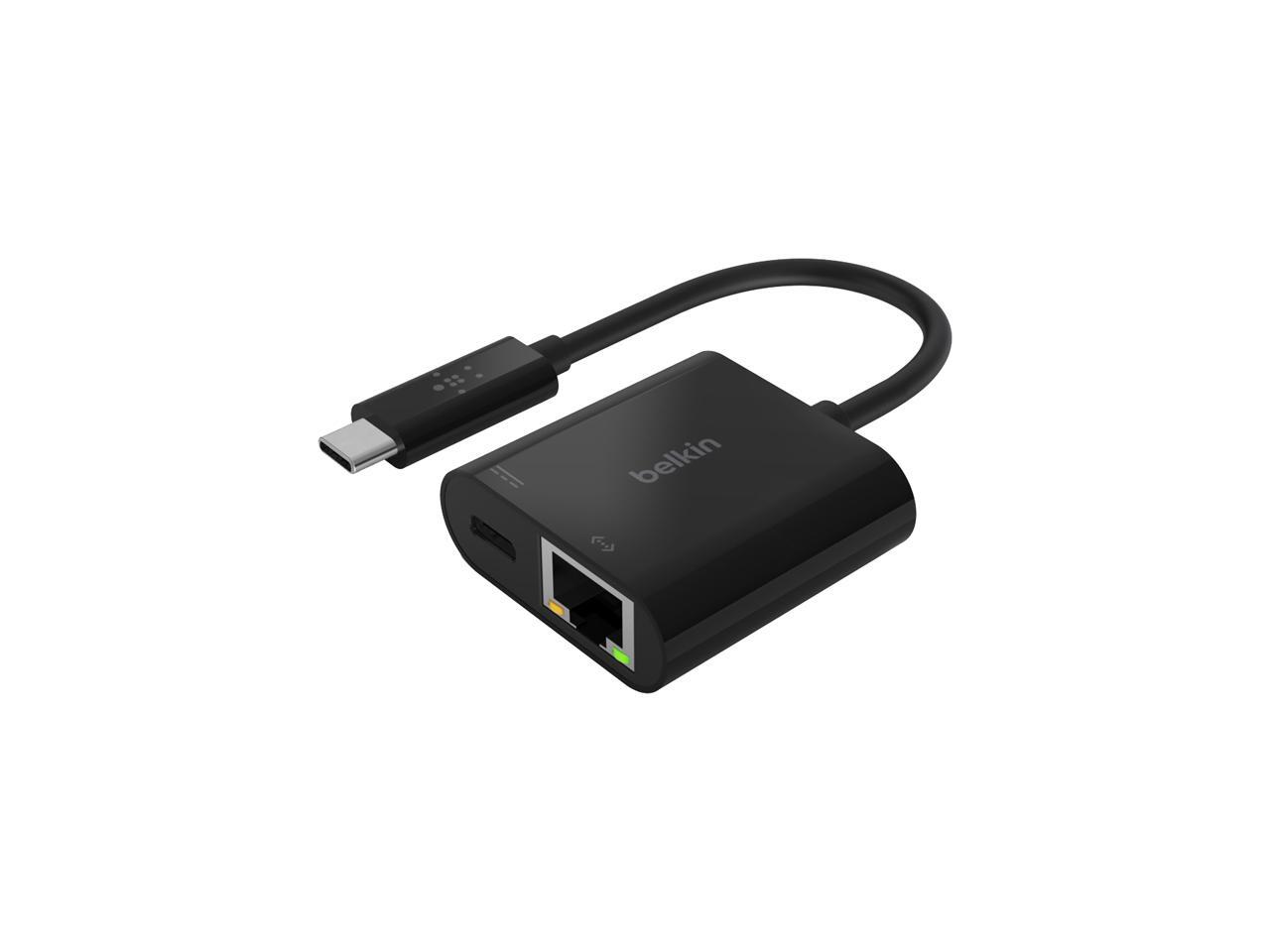 BELKIN INC001BKBL USBC to + Charge Adapter