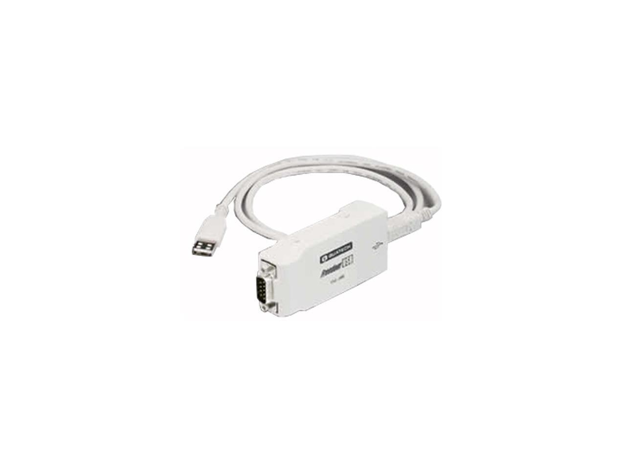 Quatech Model SSU2100 1 Port USB 2.0 to RS232 Serial Hub