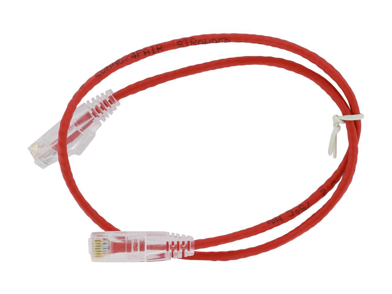 Nippon Labs 28 AWG Snagless Ultra Slim Cat6 Patch Cable