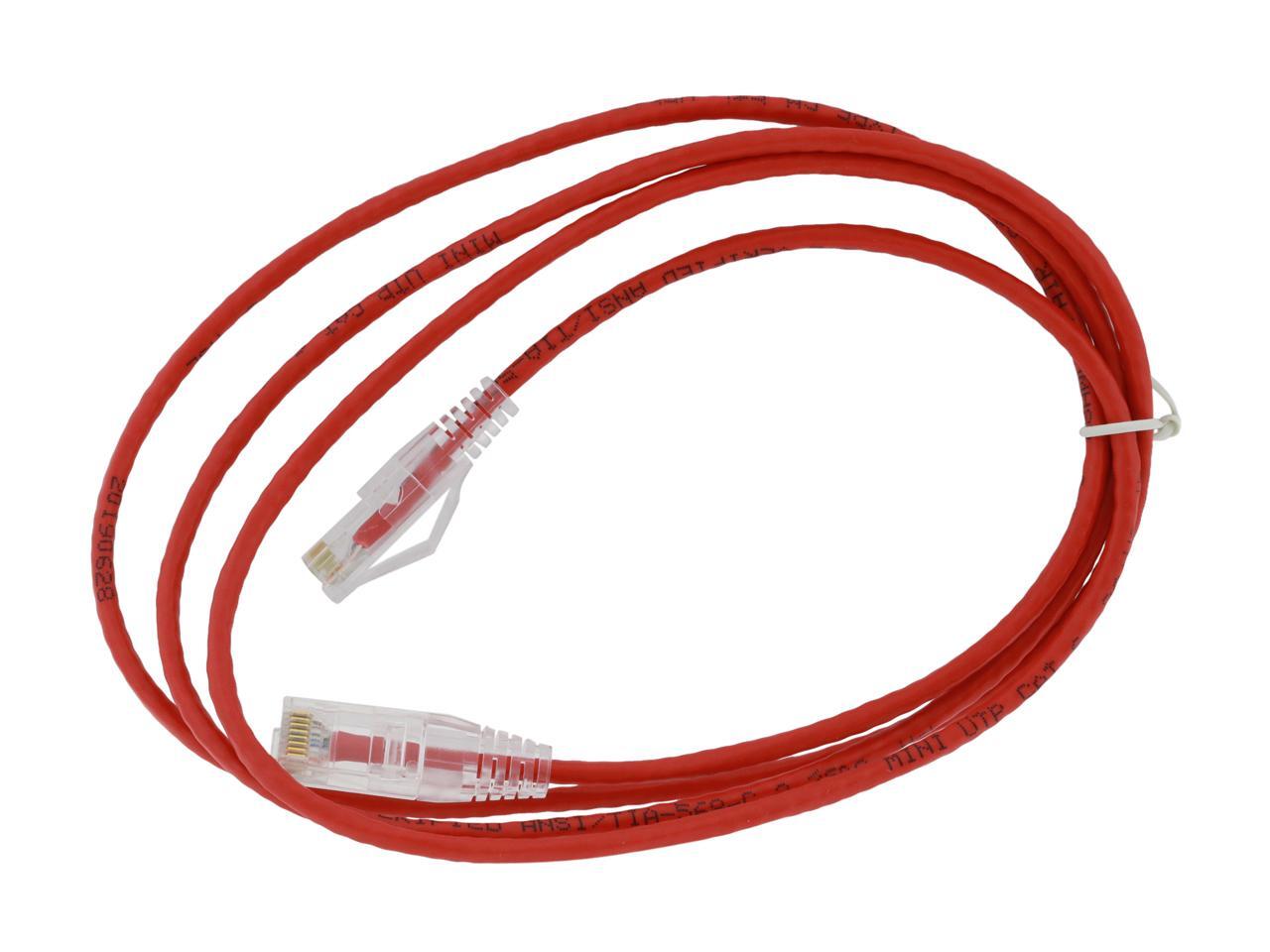 Nippon Labs 28 AWG Snagless Ultra Slim Cat6 Ethernet Patch Cable ...