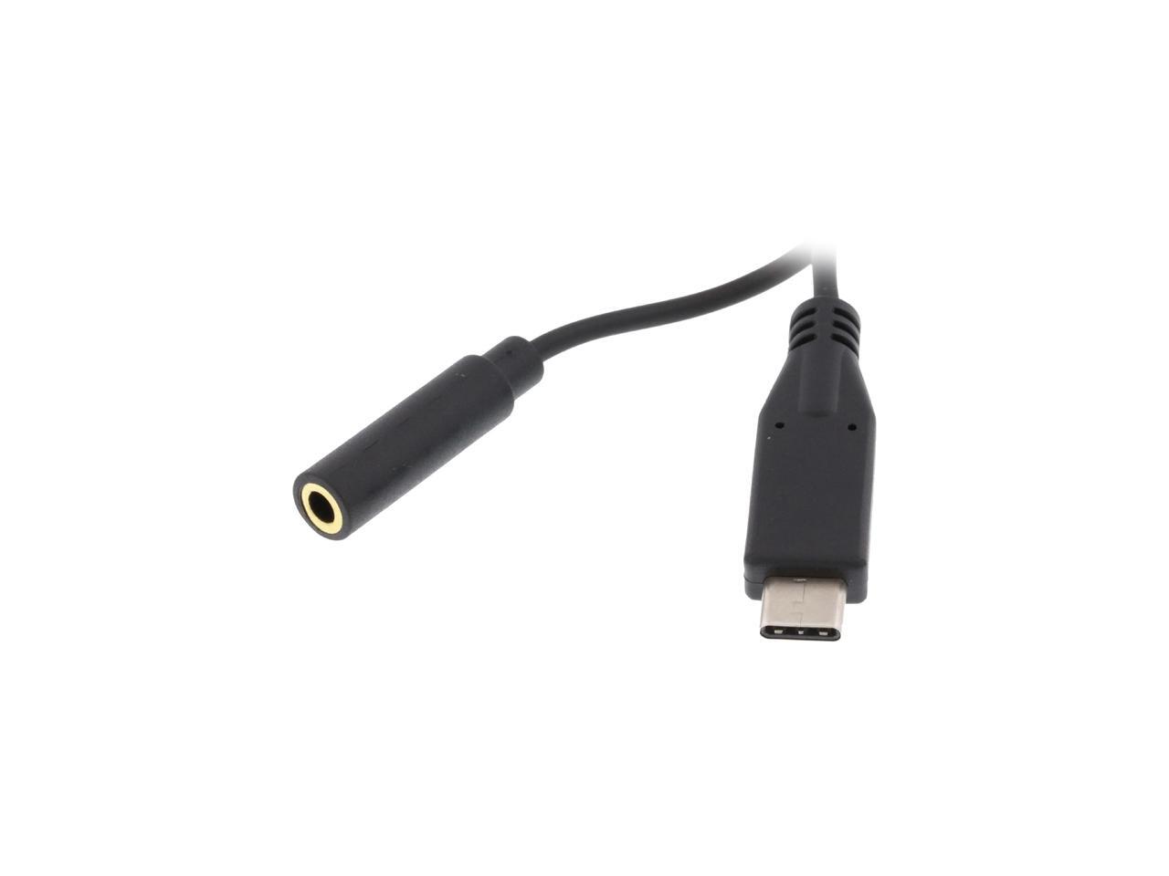 Nippon Labs AUDUSBC2P USB C to Headphone Jack Adapter, USBC Type C