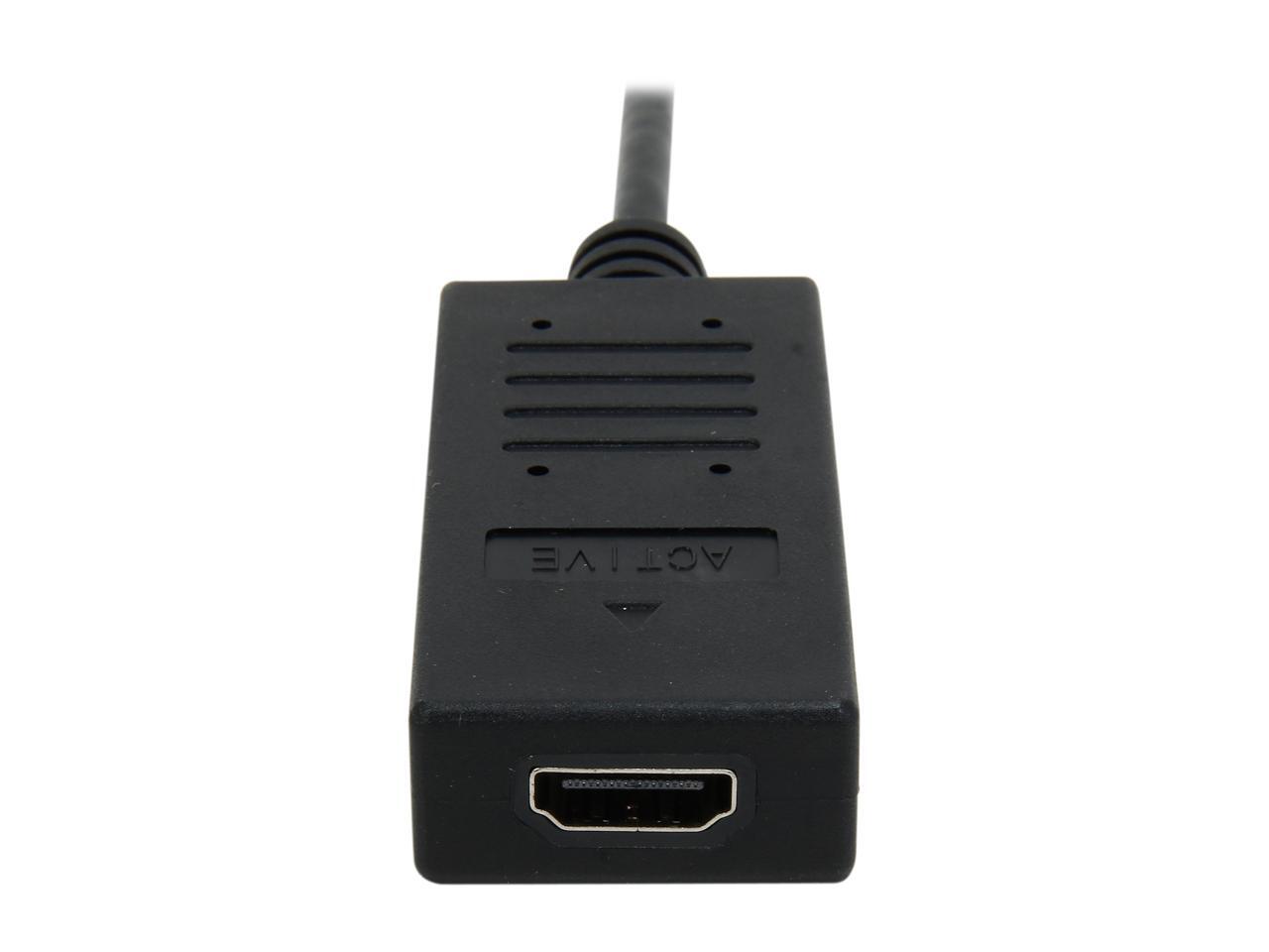 VisionTek 900692 DisplayPort to HDMI (4K) Active Adapter (M/F)