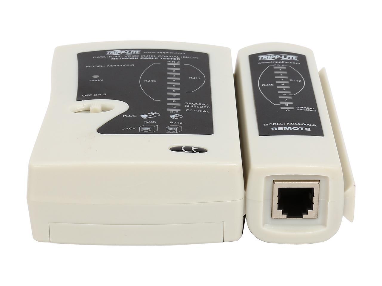 Tripp Lite Network Cable Continuity Tester For Cat5 Cat6 Phone And 