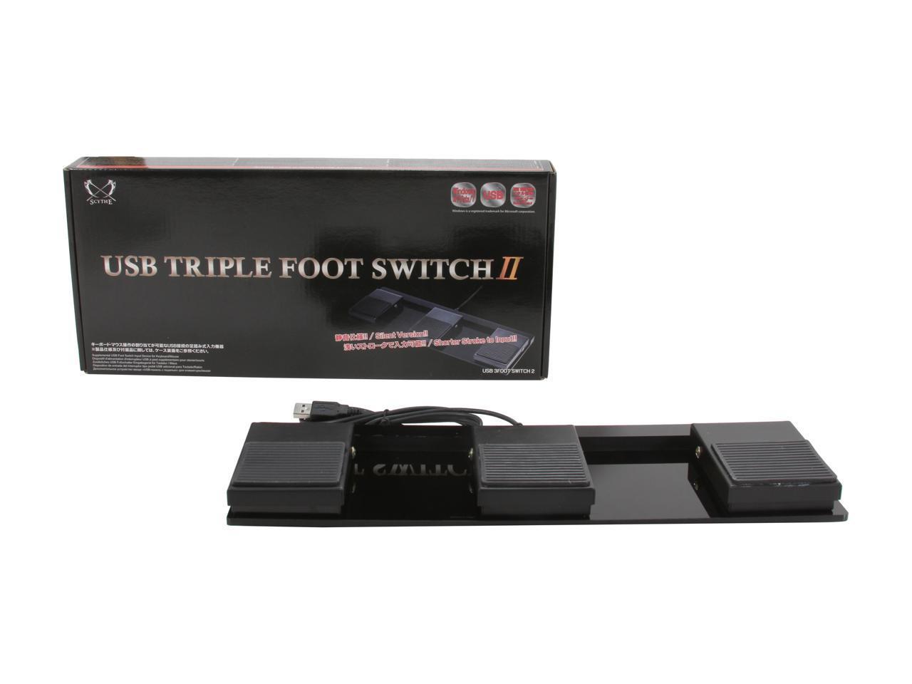Scythe USB3FS2 USB Foot Switch 2 Triple Newegg.ca
