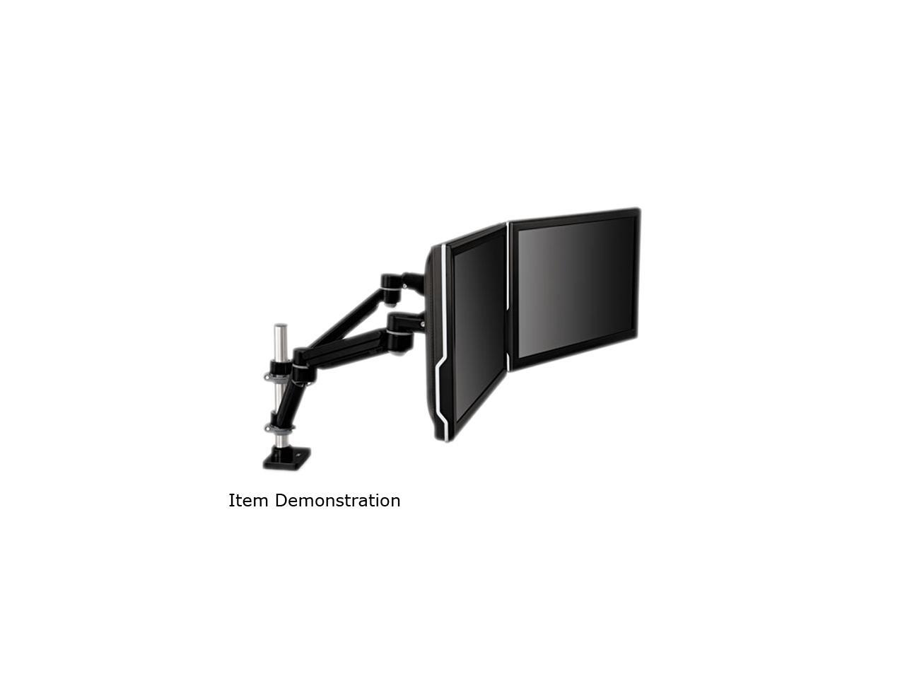 3M EasyAdjust Dual Monitor Arm Black Monitor Arm