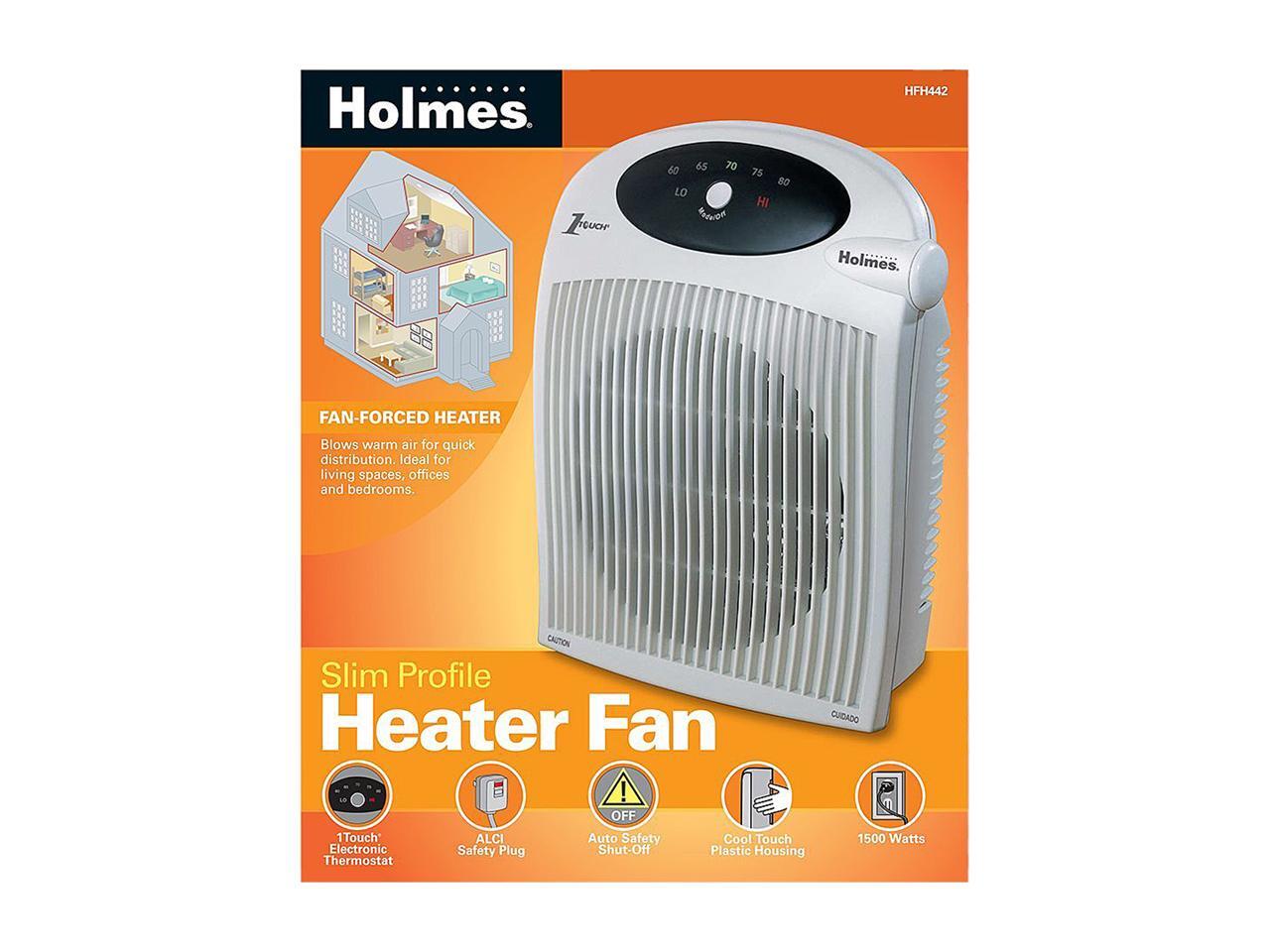 Holmes HFH442NUM Wall Mountable Heater Fan with 1Touch Digital Display