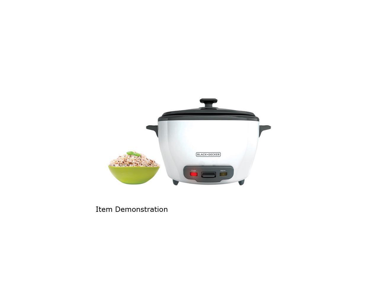 BLACK+DECKER RC5280 28Cup Rice Cooker, White