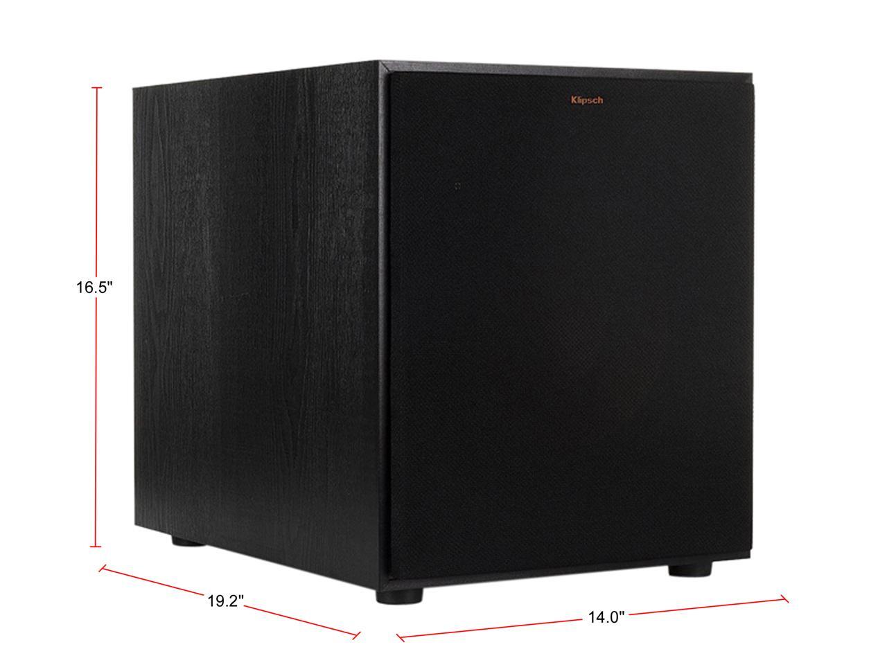 Klipsch R120SW Reference Series 12" 400W Powered Subwoofer Black