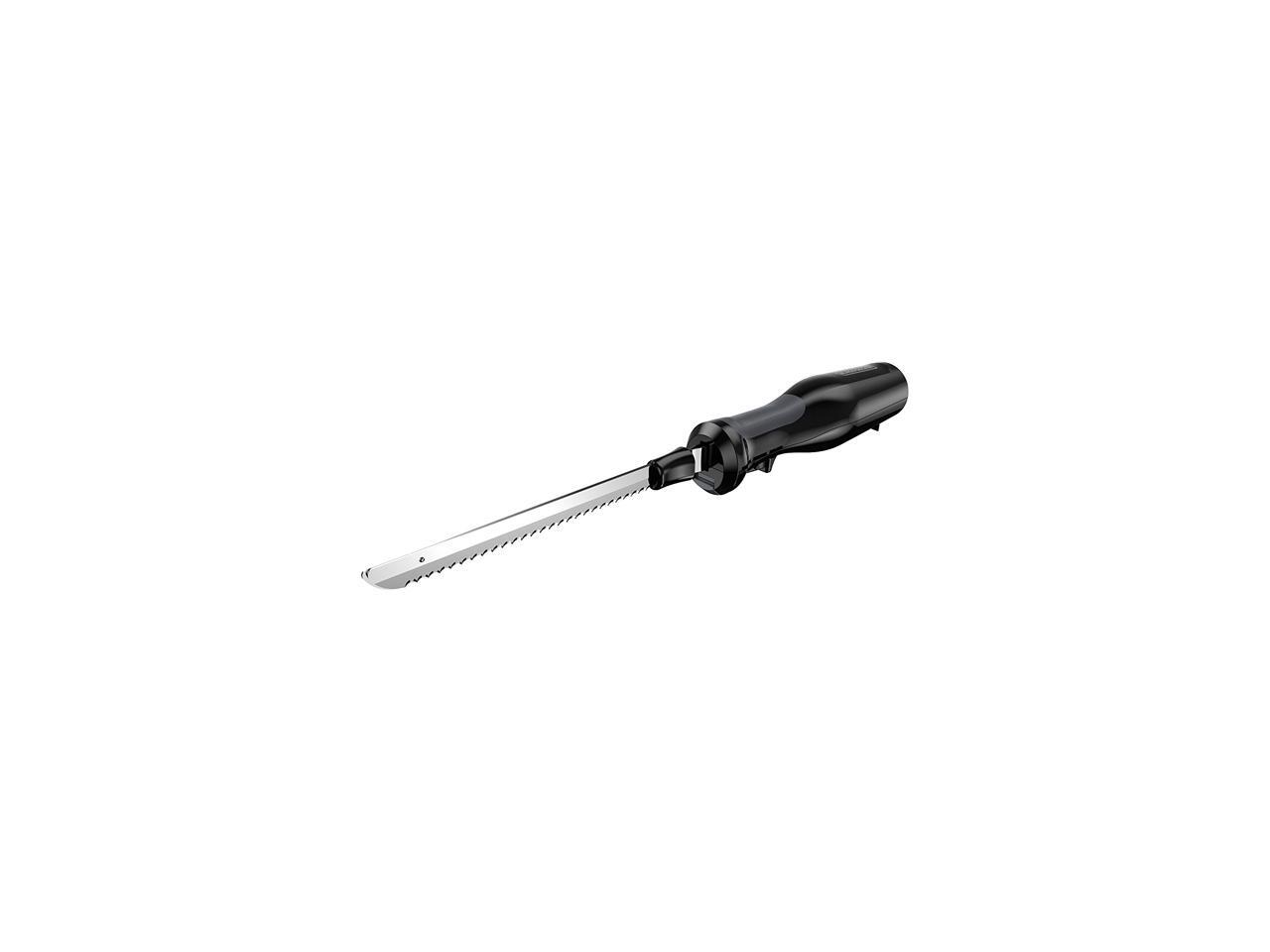 Black + Decker ComfortGrip 9 Inch Electric Knife, Black EK500B
