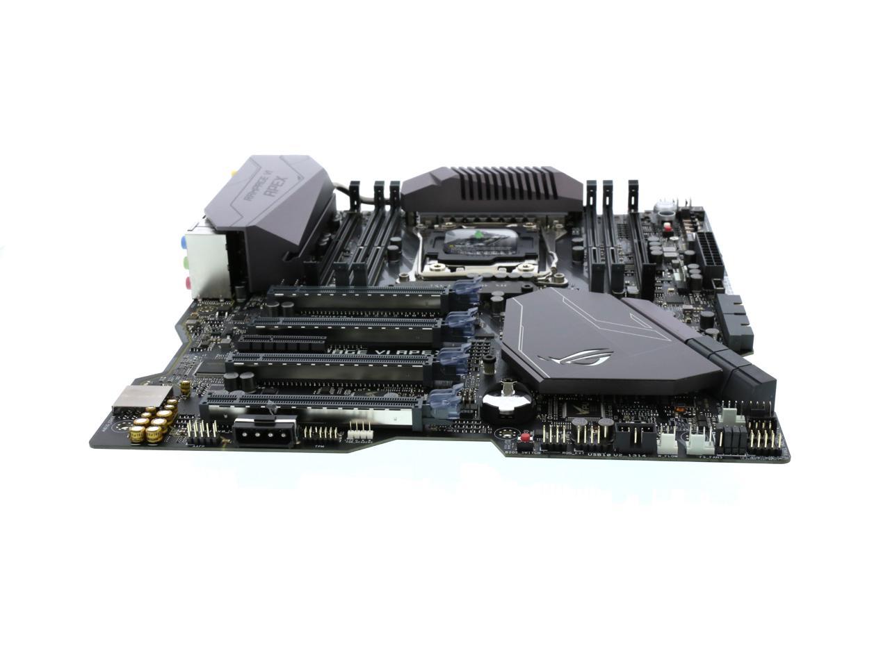 ASUS ROG RAMPAGE VI APEX LGA 2066 Extended ATX Intel Motherboard 