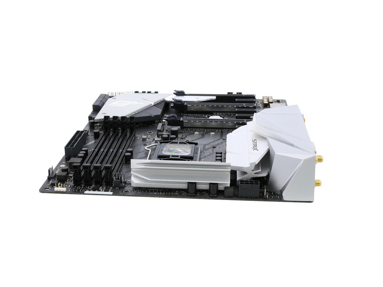 Asus Rog Strix Z370 E Gaming Lga 1151 300 Series Atx Intel Motherboard Newegg Com