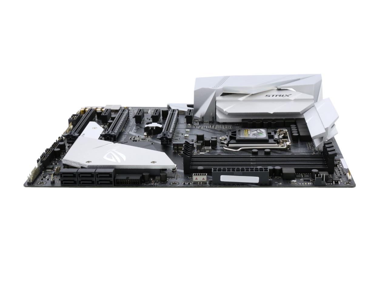 Asus Rog Strix Z370 E Gaming Lga 1151 300 Series Atx Intel Motherboard Newegg Com