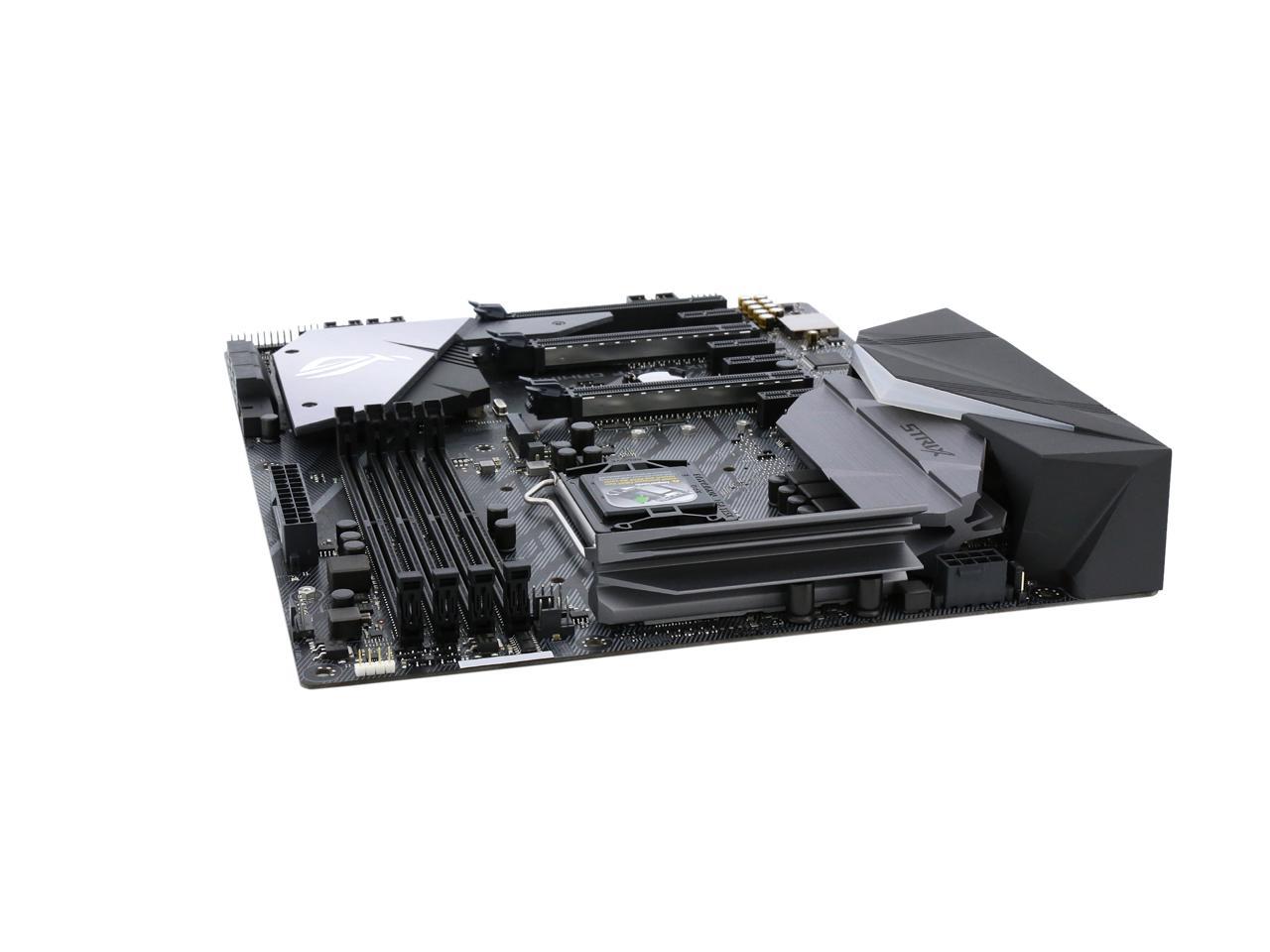 Asus Rog Strix Z370 F Gaming Lga 1151 300 Series Atx Intel Motherboard Newegg Com
