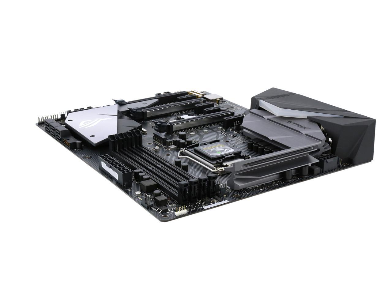 Asus Rog Strix Z370 F Gaming Lga 1151 300 Series Atx Intel Motherboard Newegg Com