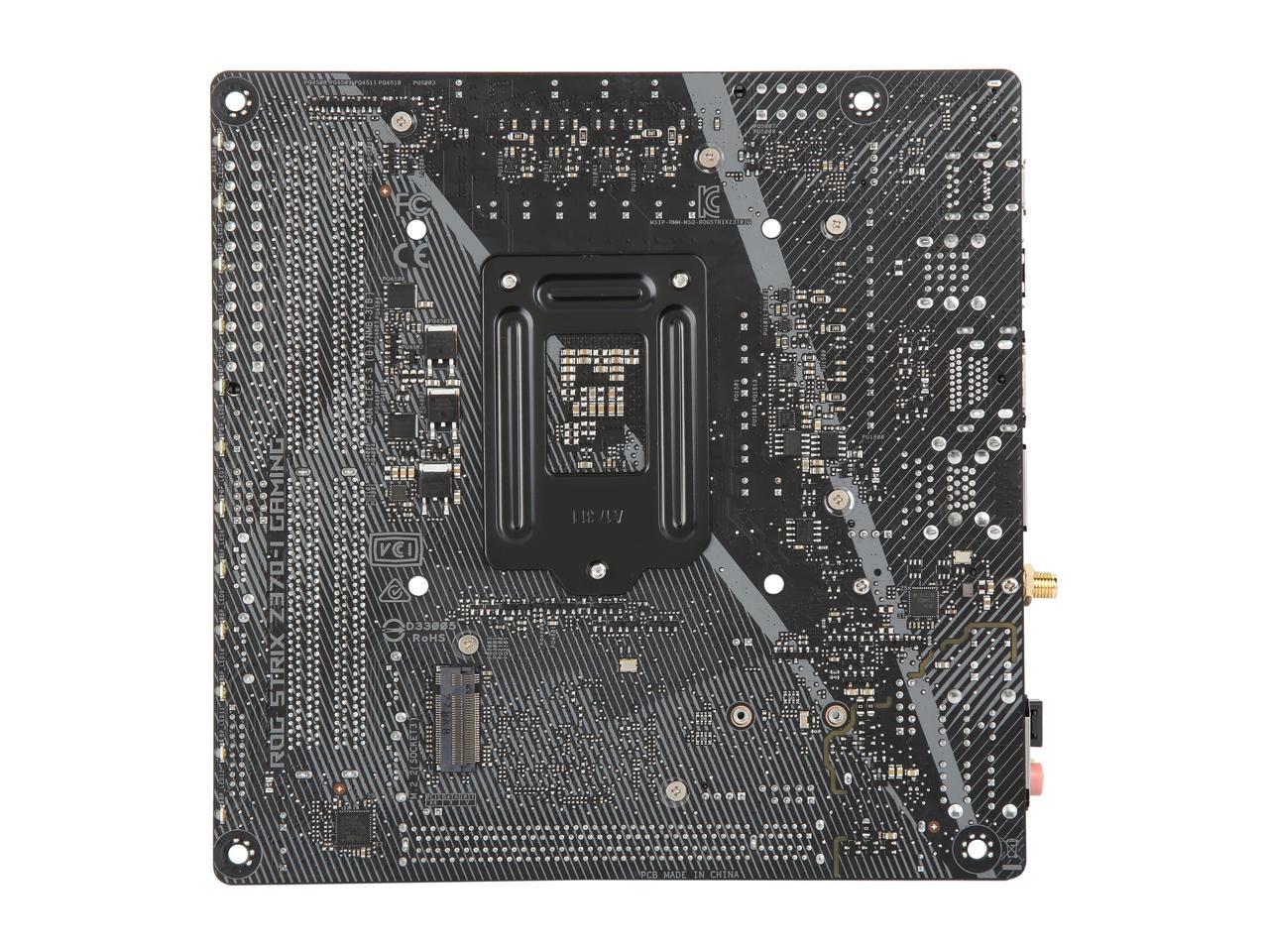 ASUS ROG Strix Z370-I Gaming LGA 1151 (300 Series) Mini ITX Intel