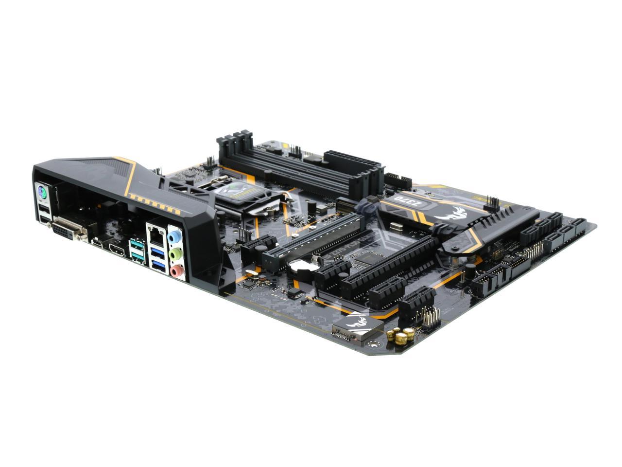ASUS TUF Z370-Plus Gaming LGA 1151 (300 Series) Intel Z370 SATA 6Gb/s ATX  Intel Motherboard