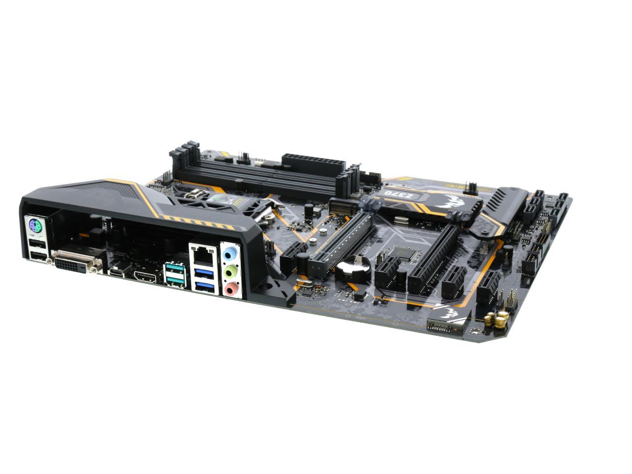 ASUS TUF Z370-Plus Gaming LGA 1151 (300 Series) Intel Z370 SATA 6Gb/s ATX  Intel Motherboard