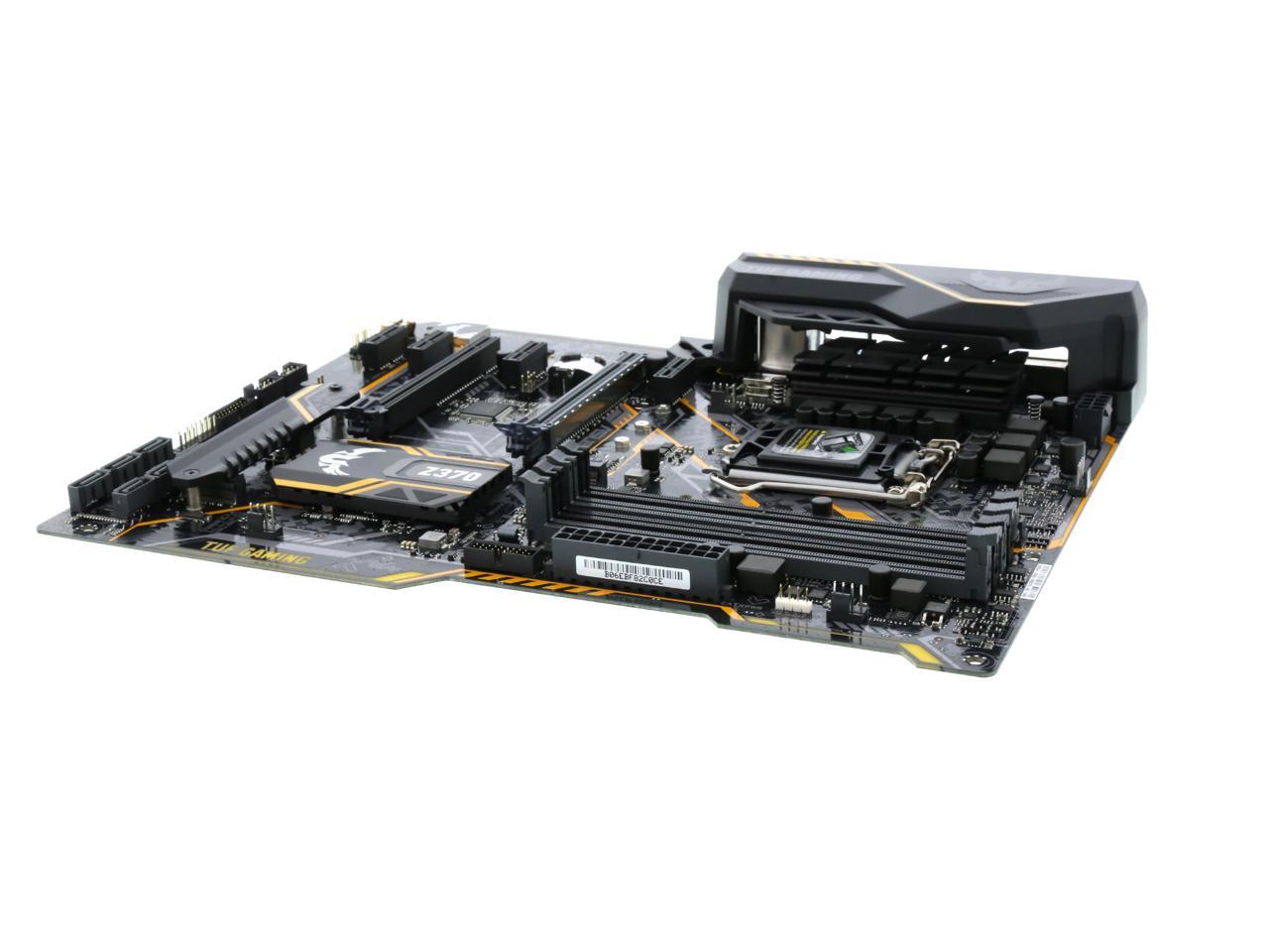 Used Very Good Asus Tuf Z370 Plus Gaming Lga 1151 300 Series Atx Intel Motherboard Newegg Com